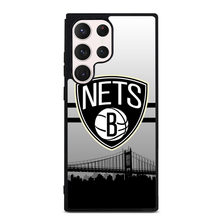 BROOKLYN NETS NBA SKYLINE Samsung Galaxy S23 Ultra Case Cover BROOKLYN NETS NBA SKYLINE Samsung Galaxy S23 Ultra Case Cover