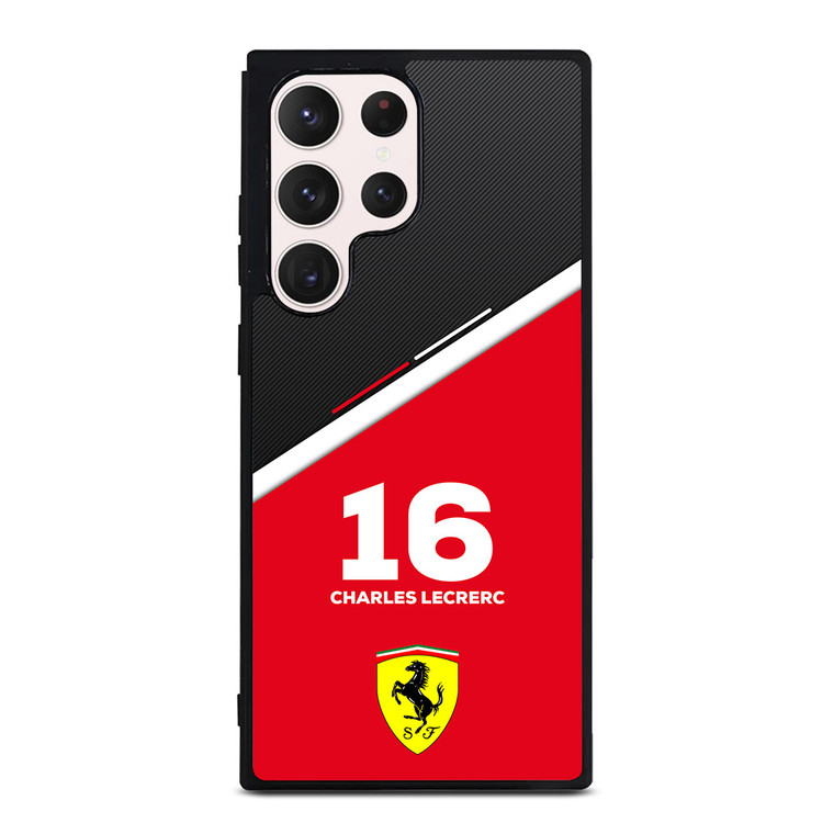 CHARLES LECLERC FERRARI FORMULA ONE F1 RACING 2 Samsung Galaxy S23 Ultra Case Cover