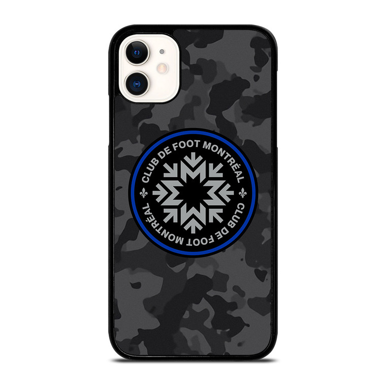 CF MONTREAL MLS BLACK CAMO iPhone 11 Case Cover