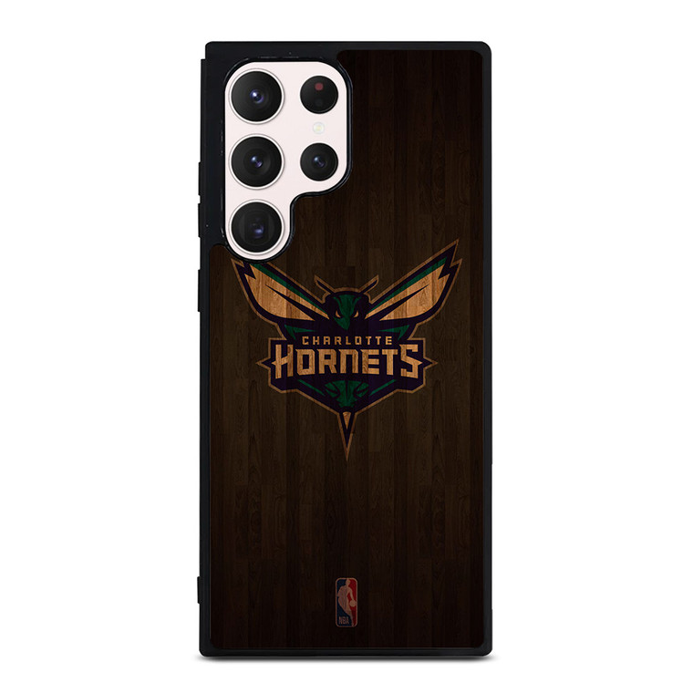 CHARLOTTE HORNETS BASKETBALL COURT NBA Samsung Galaxy S23 Ultra Case Cover
