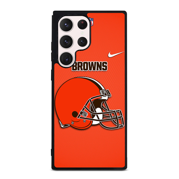 CLEVELAND BROWNS NFL FOOTBALL NIKE Samsung Galaxy S23 Ultra Case Cover