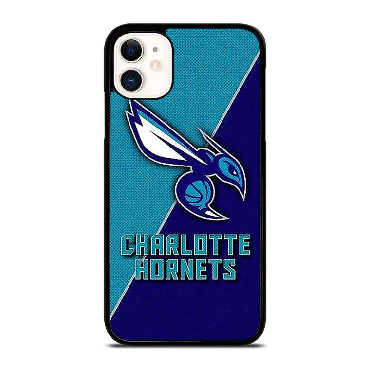 CHARLOTTE HORNETS NBA BASKETBALL LOGO iPhone 11 Case Cover