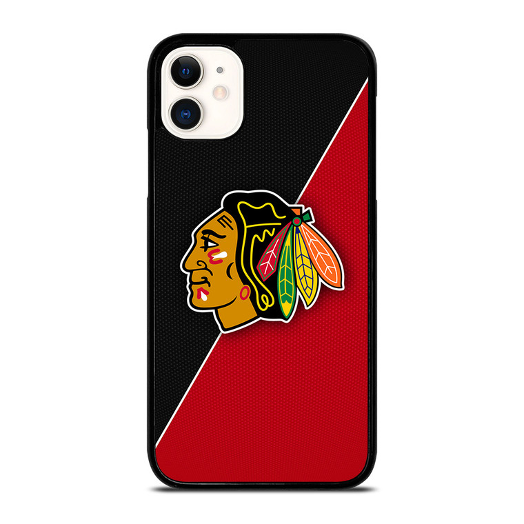 CHICAGO BLACKHAWKS NHL HOCKEY LOGO iPhone 11 Case Cover