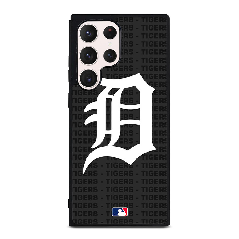 DETROIT TIGERS BASEBALL BLACK Samsung Galaxy S23 Ultra Case Cover