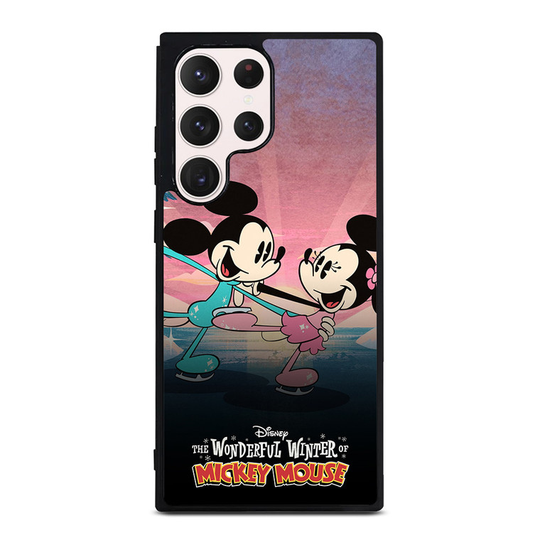 DISNEY WONDERFUL WINTER MICKEY MOUSE Samsung Galaxy S23 Ultra Case Cover
