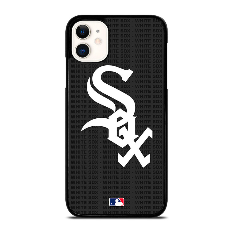 CHICAGO WHITE SOX BASEBALL BLACK iPhone 11 Case Cover