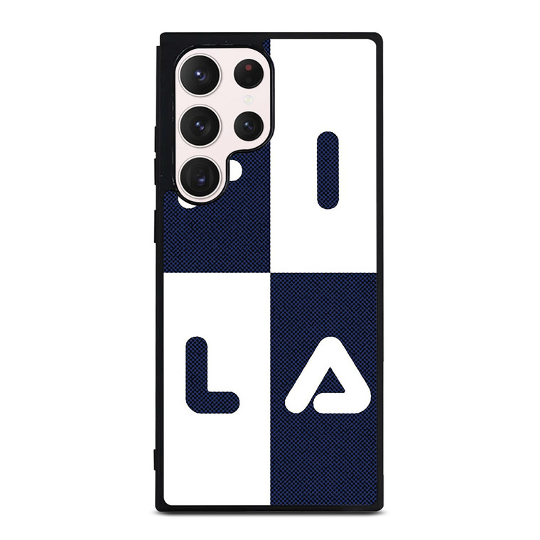 FILA SQUARE PATTERN Samsung Galaxy S23 Ultra Case Cover