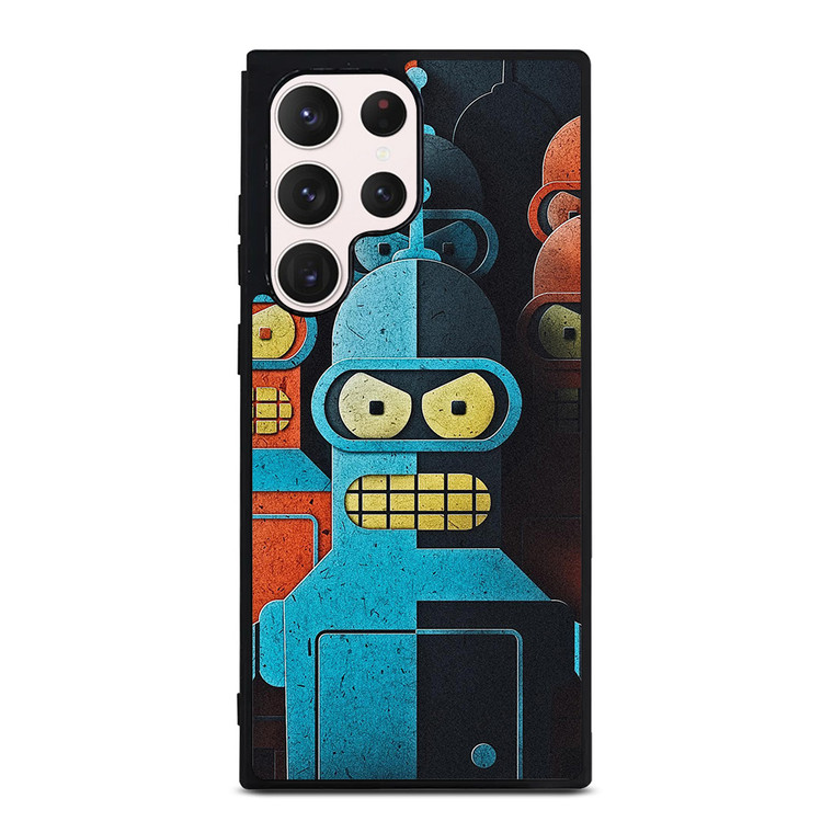 FUTURAMA BENDER ART Samsung Galaxy S23 Ultra Case Cover