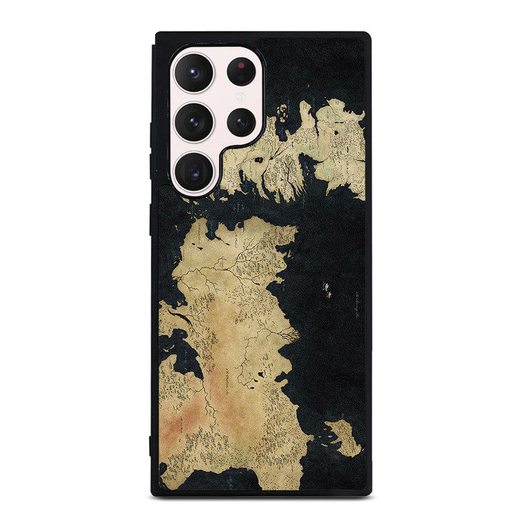 GAME OF THRONES MAP Samsung Galaxy S23 Ultra Case Cover