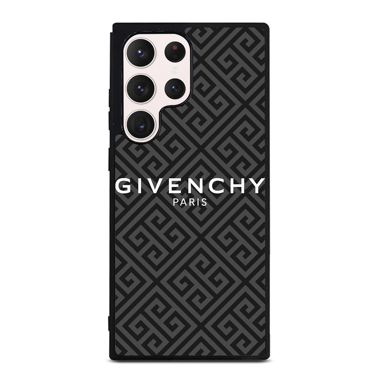 GIVENCHY PARIS LOGO PATTERN Samsung Galaxy S23 Ultra Case Cover