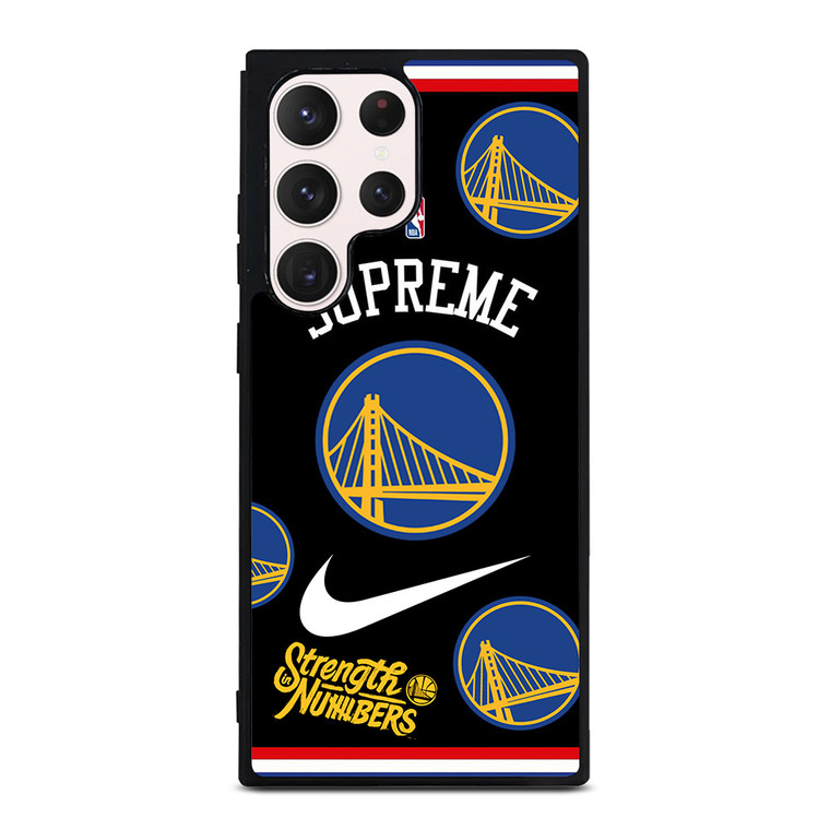 GOLDEN STATE WARRIORS NBA X SUPREME NIKE Samsung Galaxy S23 Ultra Case Cover