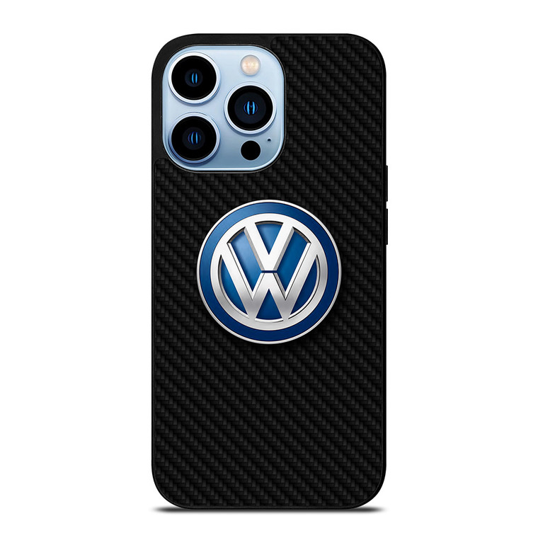 VOLKSWAGEN MOTOR CARBON FIBER iPhone 13 Pro Max Case Cover