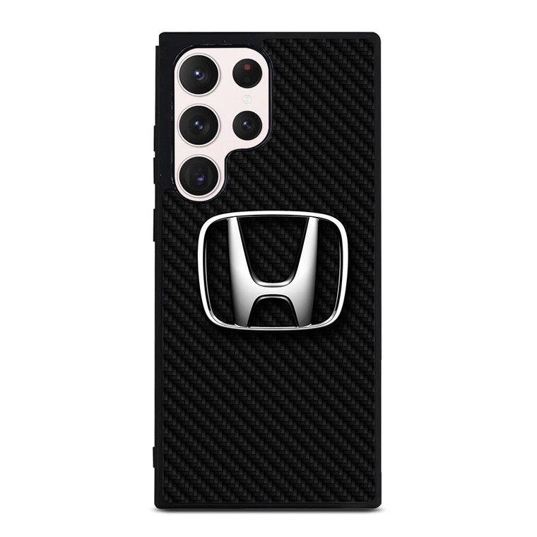 HONDA MOTOR CARBON FIBER Samsung Galaxy S23 Ultra Case Cover