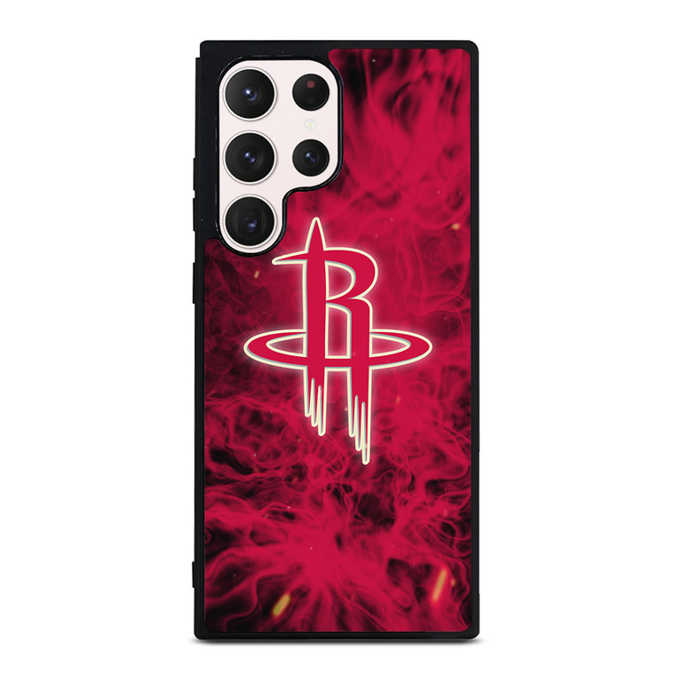 HOUSTON ROCKET BASKETBALL NBA FIRE Samsung Galaxy S23 Ultra Case Cover