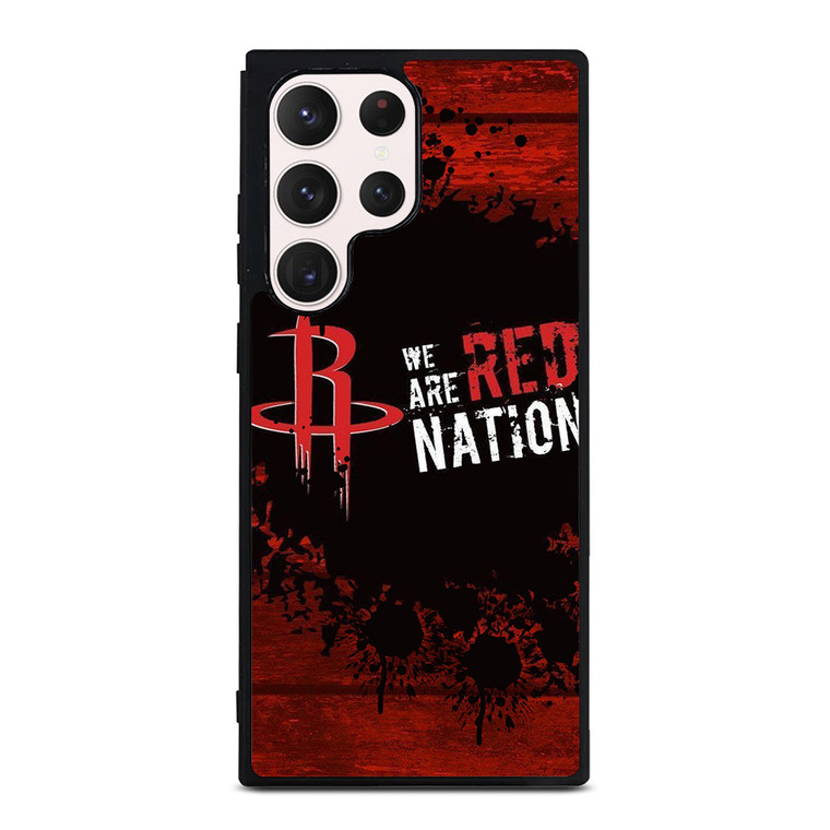 HOUSTON ROCKETS NBA WE ARE RED NATION Samsung Galaxy S23 Ultra Case Cover