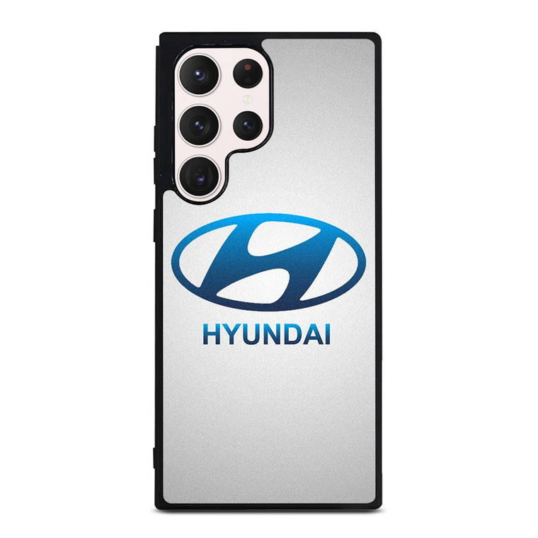 HYUNDAI SILVER LOGO Samsung Galaxy S23 Ultra Case Cover