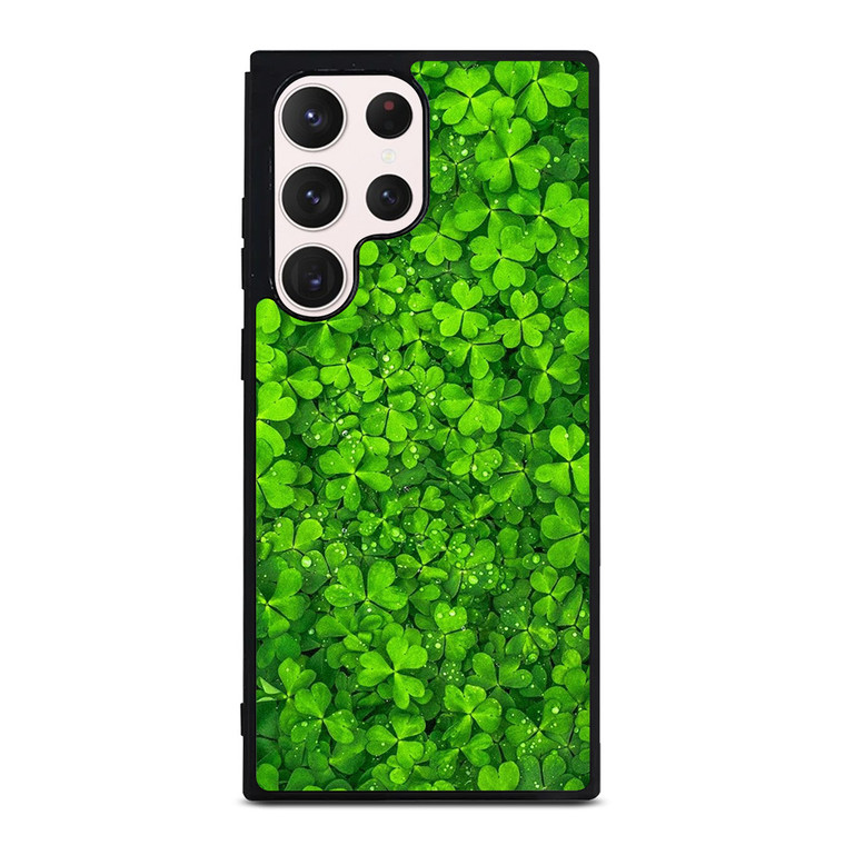 IRISH SHAMROCK CLOVER FLOWER Samsung Galaxy S23 Ultra Case Cover