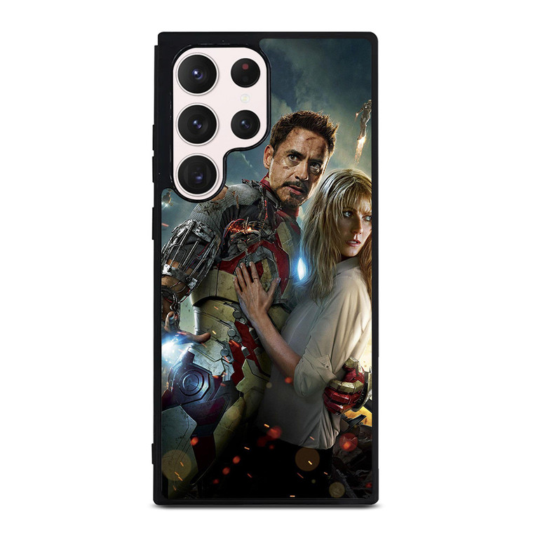 IRON MAN TONY STARK AND PEPPER Samsung Galaxy S23 Ultra Case Cover