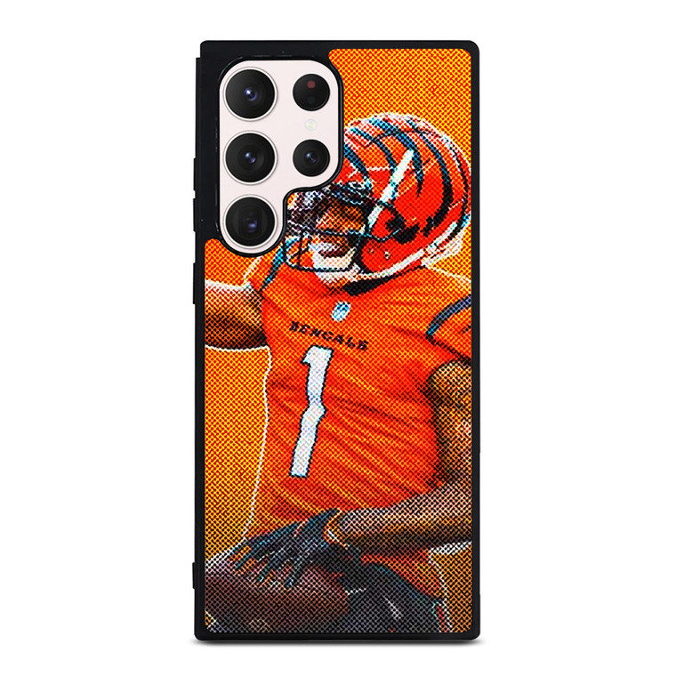 JAMARR CHASE CINCINNATI BENGALS NFL FOOTBALL 2 Samsung Galaxy S23 Ultra Case Cover