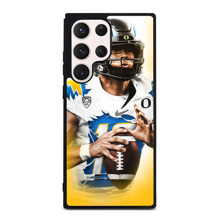 JUSTIN HERBERT LOS ANGELES CHARGERS Samsung Galaxy S23 Ultra Case Cover