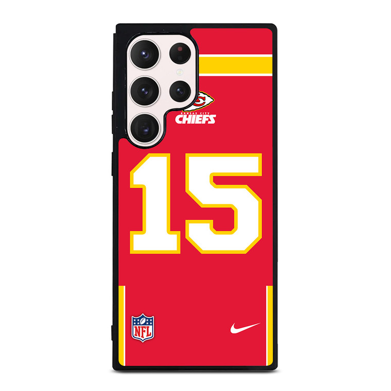 KANSAS CITY CHIEFS PATRICK MAHOMES 15 NFL NIKE Samsung Galaxy S23 Ultra Case Cover