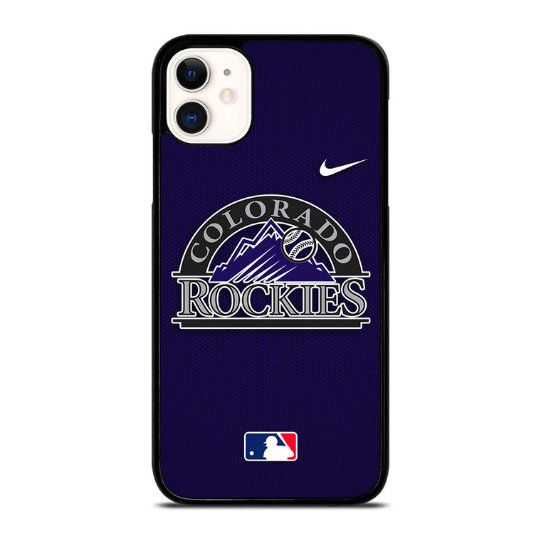 COLORADO ROCKIES MLB BASEBALL NIKE iPhone 11 Case Cover