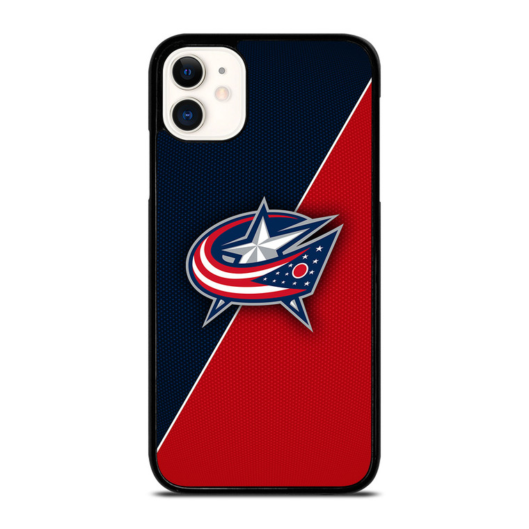 COLUMBUS BLUE JACKETS NHL HOCKEY LOGO iPhone 11 Case Cover