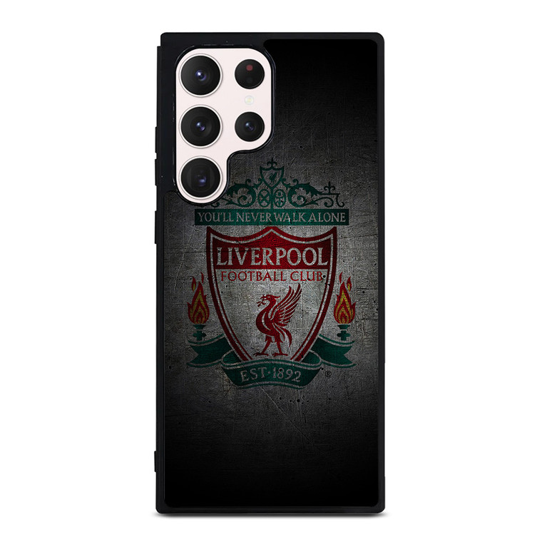 LIVERPOOL YOU'LL NEVER WALK ALONE GRUNGE LOGO Samsung Galaxy S23 Ultra Case Cover