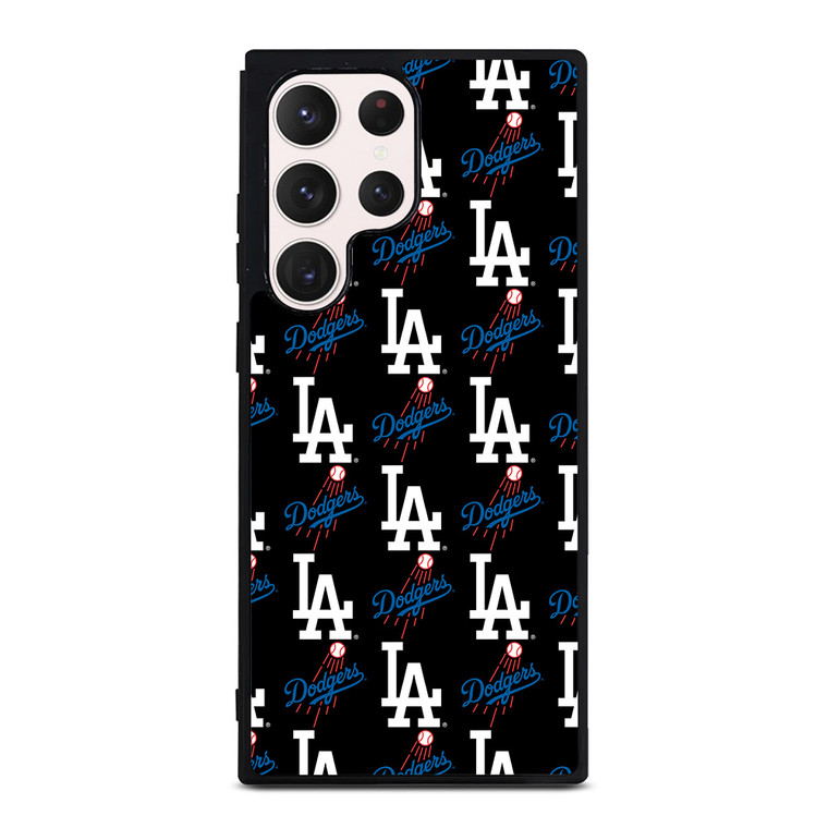 LOS ANGELES DODGERS BASEBALL PATTERN Samsung Galaxy S23 Ultra Case Cover