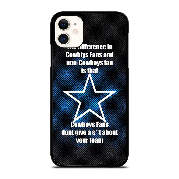 DALLAS COWBOYS FOOTBALL NFL MEMES iPhone 11 Case Cover