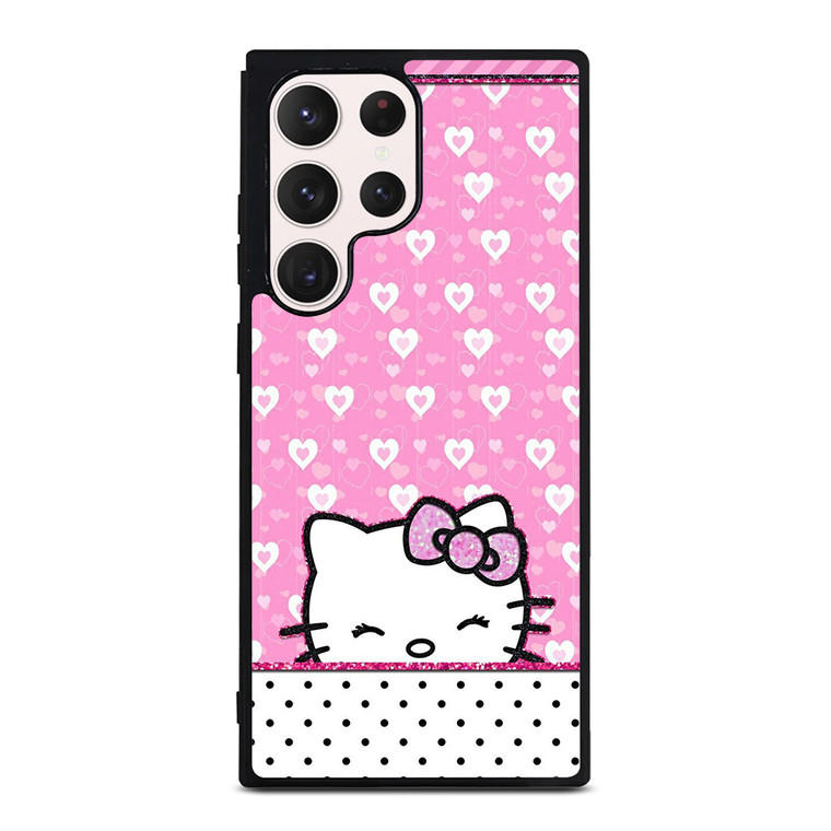 LOVELY HELLO KITTY Samsung Galaxy S23 Ultra Case Cover