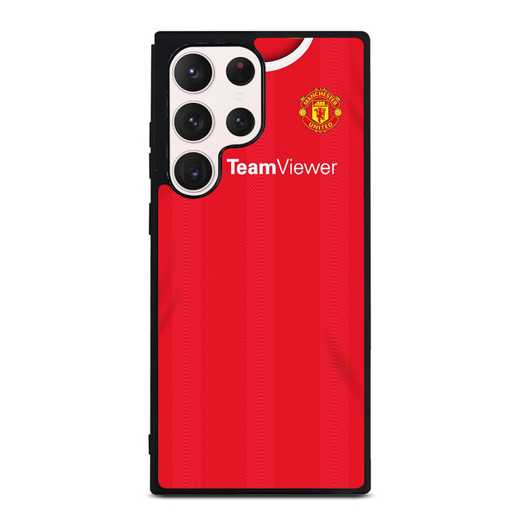 MANCHESTER UNITED 2021 HOME JERSEY Samsung Galaxy S23 Ultra Case Cover