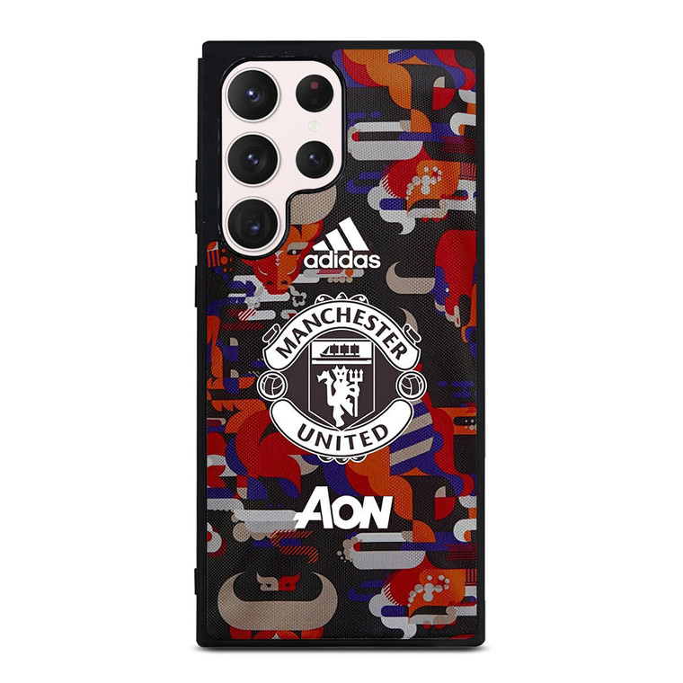 MANCHESTER UNITED AON JERSEY Samsung Galaxy S23 Ultra Case Cover