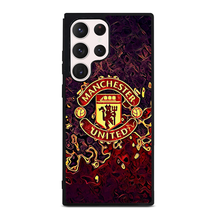 MANCHESTER UNITED LOGO FAN ART Samsung Galaxy S23 Ultra Case Cover