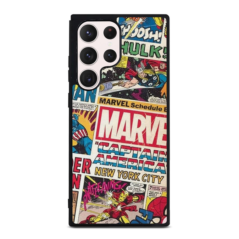 MARVEL COMICS COLLAGE Samsung Galaxy S23 Ultra Case Cover