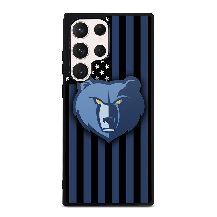 MEMPHIS GRIZZLIES NBA USA FLAG Samsung Galaxy S23 Ultra Case Cover
