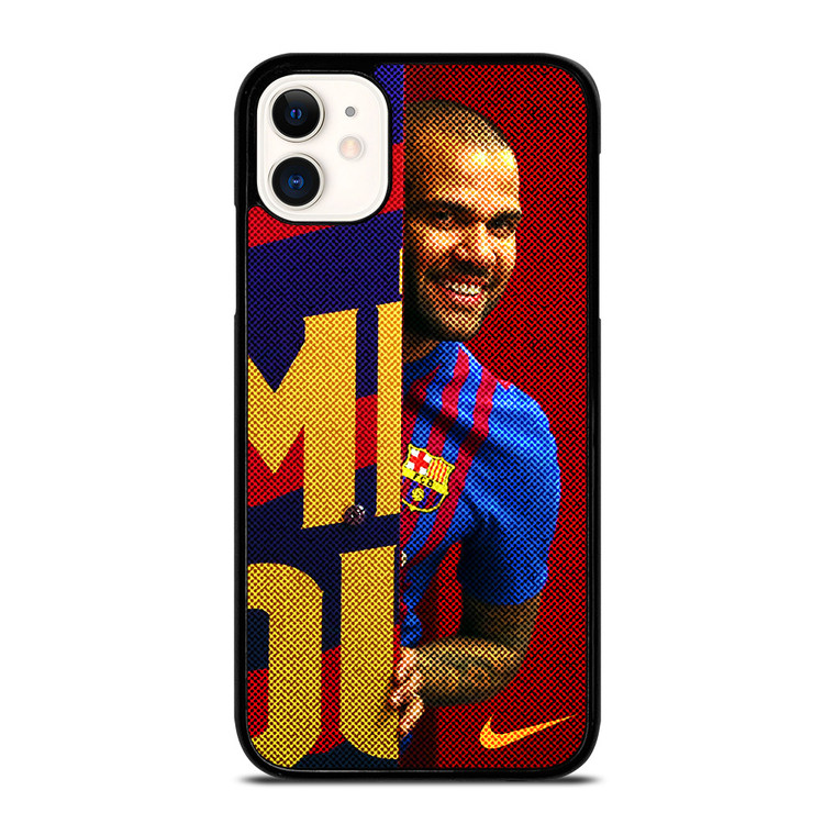 DANI ALVES FC BARCELONA NIKE iPhone 11 Case Cover