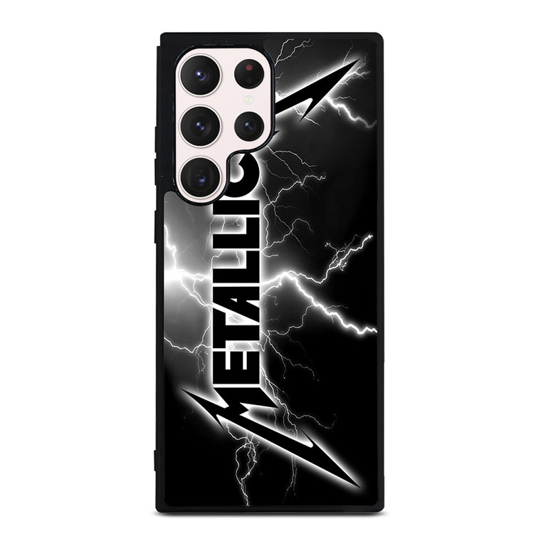 METALLICA ROCK BAND LIGHTNING Samsung Galaxy S23 Ultra Case Cover