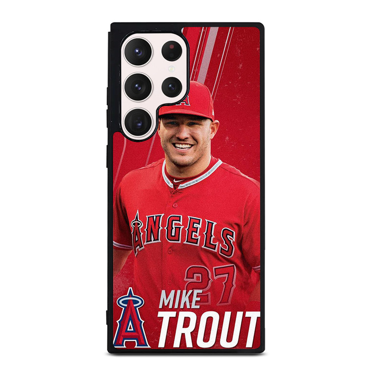 MIKE TROUT LOS ANGELES ANGELS BASEBALL 2 Samsung Galaxy S23 Ultra Case Cover