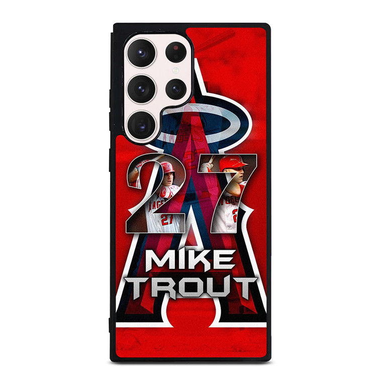 MIKE TROUT LOS ANGELES ANGELS Samsung Galaxy S23 Ultra Case Cover