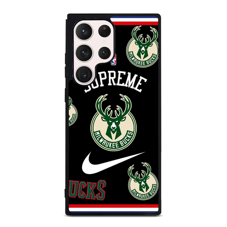 MILWAUKEE BUCKS NBA X SUPREME NIKE Samsung Galaxy S23 Ultra Case Cover
