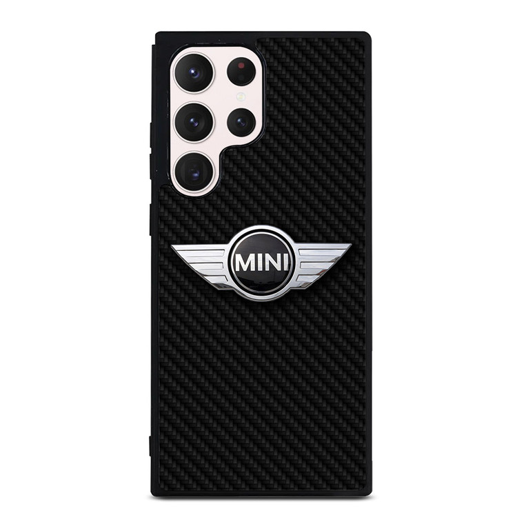 MINI CAR CARBON FIBER Samsung Galaxy S23 Ultra Case Cover