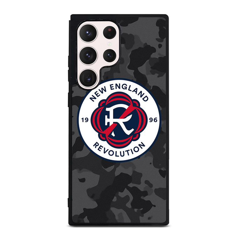 NEW ENGLAND REVOLUTION MLS BLACK CAMO Samsung Galaxy S23 Ultra Case Cover