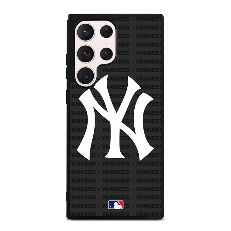 NEW YORK YANKEES BASEBALL BLACK Samsung Galaxy S23 Ultra Case Cover