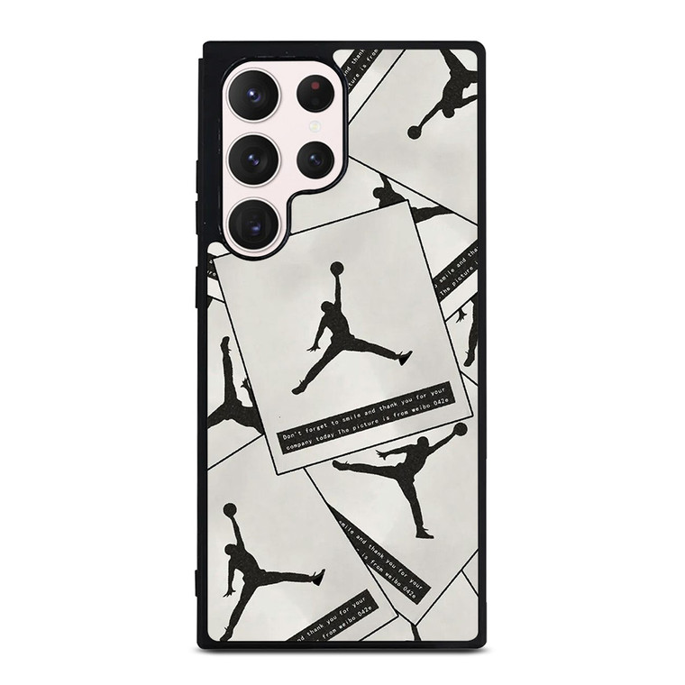 NIKE AIR JORDAN CARD Samsung Galaxy S23 Ultra Case Cover