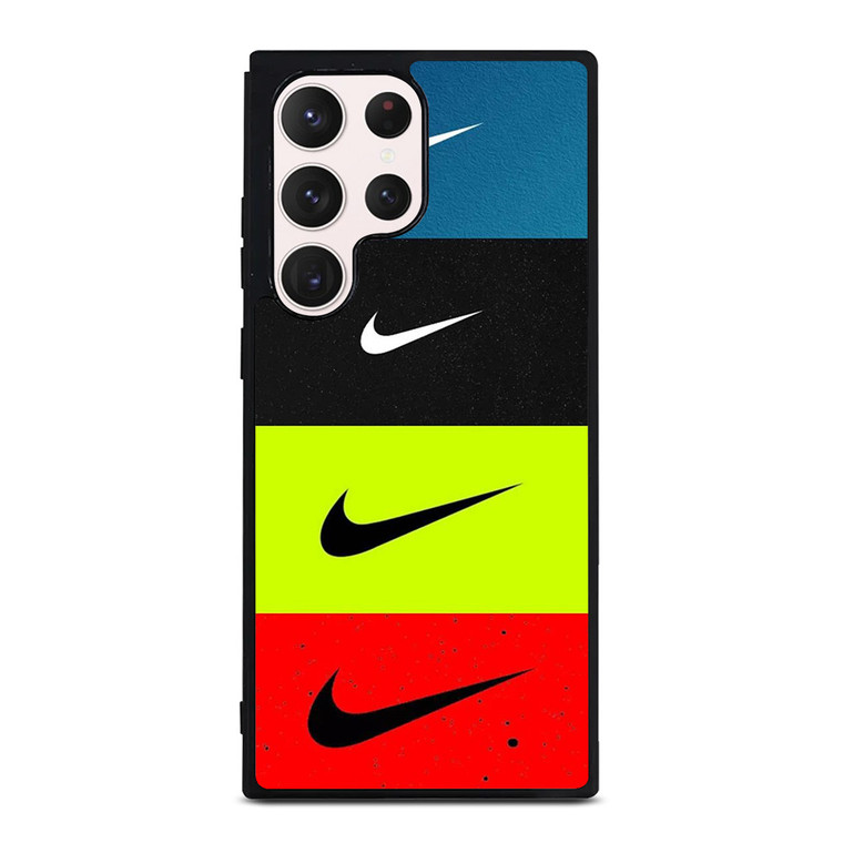 NIKE SWOOSH STRIPE COLORS Samsung Galaxy S23 Ultra Case Cover