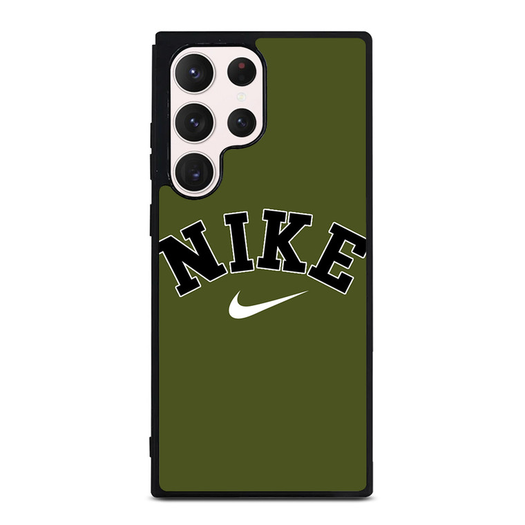 NIKE SWOOSH VINTAGE ARMY Samsung Galaxy S23 Ultra Case Cover