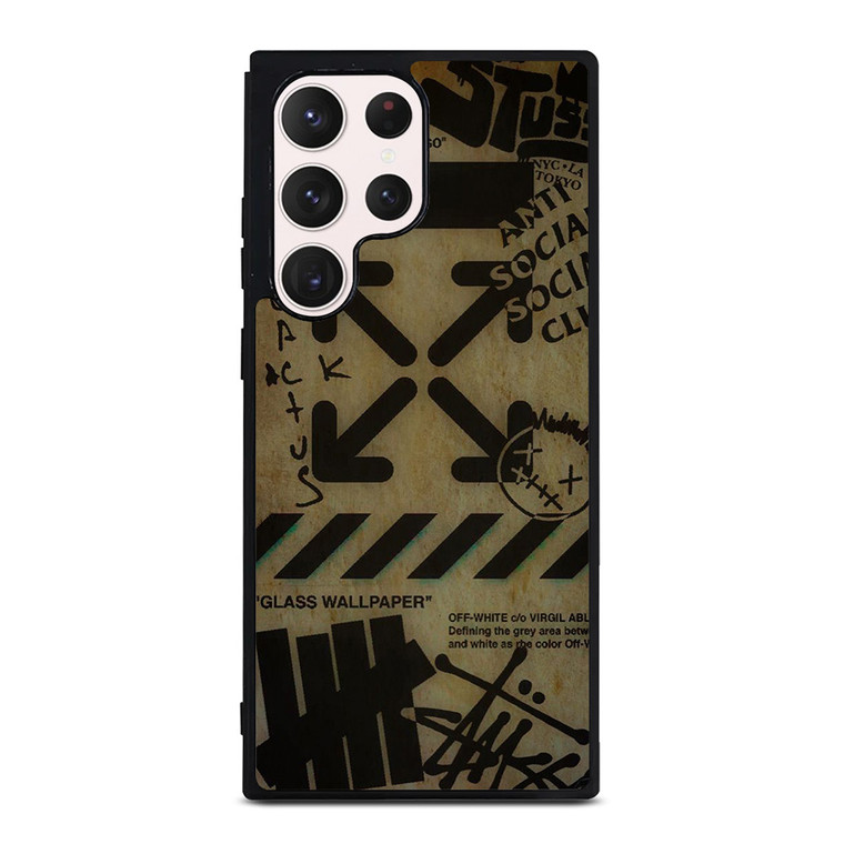 OFF WHITE STUSSY UNDEFEATED CACTUS JACK Samsung Galaxy S23 Ultra Case Cover
