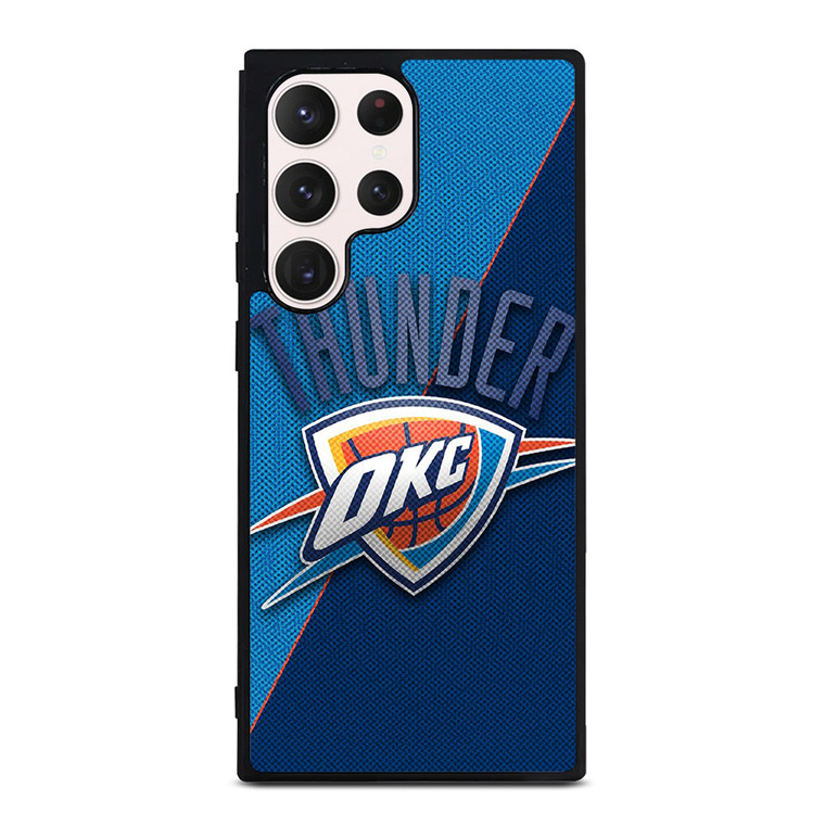 OKLAHOMA CITY THUNDER NBA BASKETBALL LOGO Samsung Galaxy S23 Ultra Case Cover