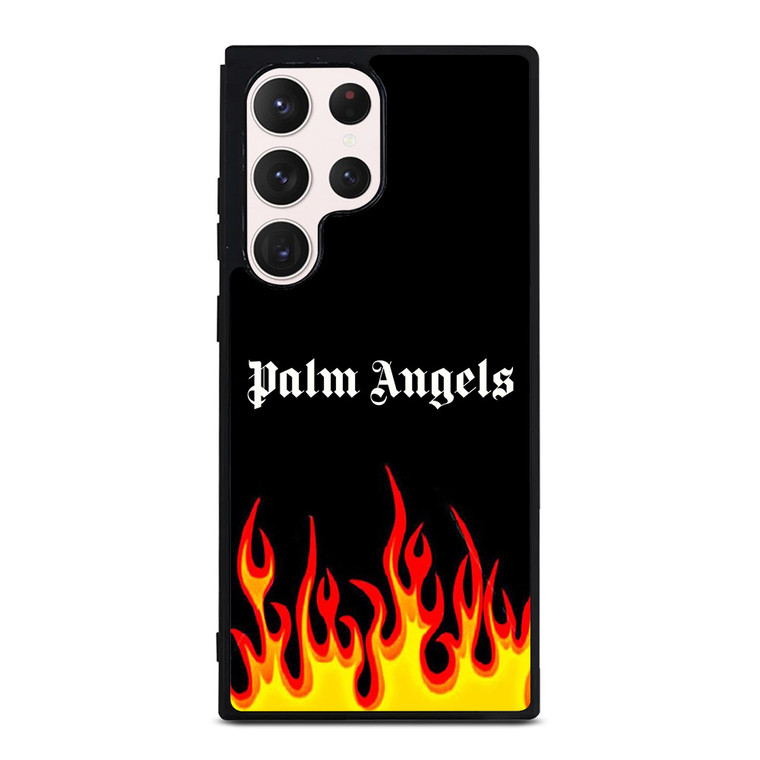 PALM ANGELS GRAFFITI FLAMES Samsung Galaxy S23 Ultra Case Cover